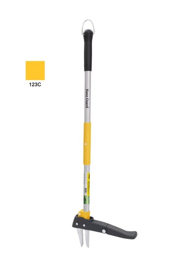 Stand Up Weed Puller Tool 3-Claw, Gardening Weeder, Hand Weeding Tool with 39" Long Ergonomic Handle Weeding Tool